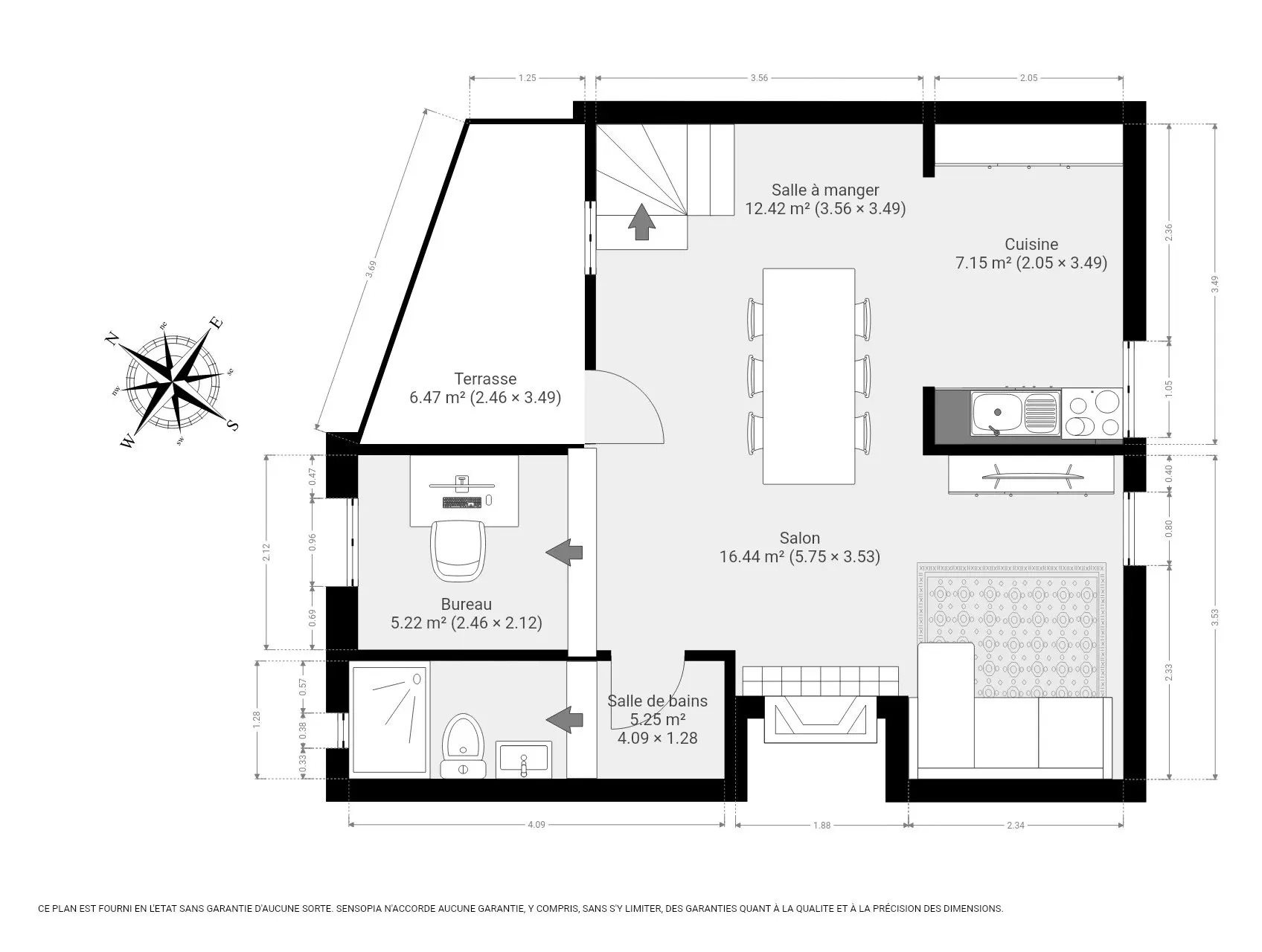 Maison à vendre, 71m², Le Bugue