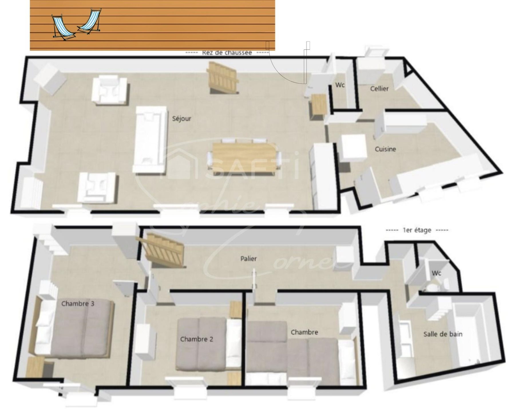 Maison à vendre, 113m², Loctudy
