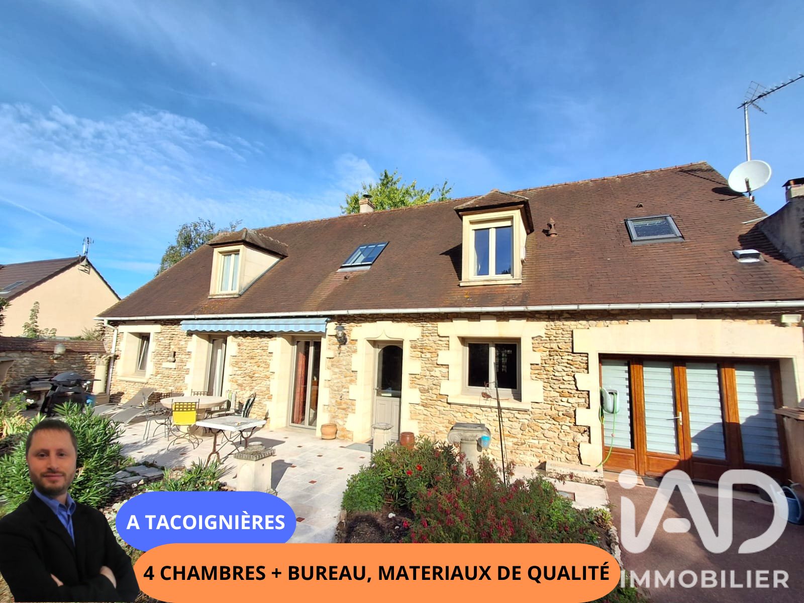 Maison à vendre, 150m², Tacoignières