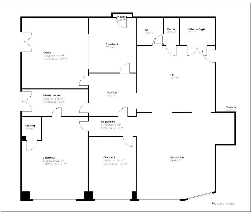 Appartement à vendre, 131m², Menton