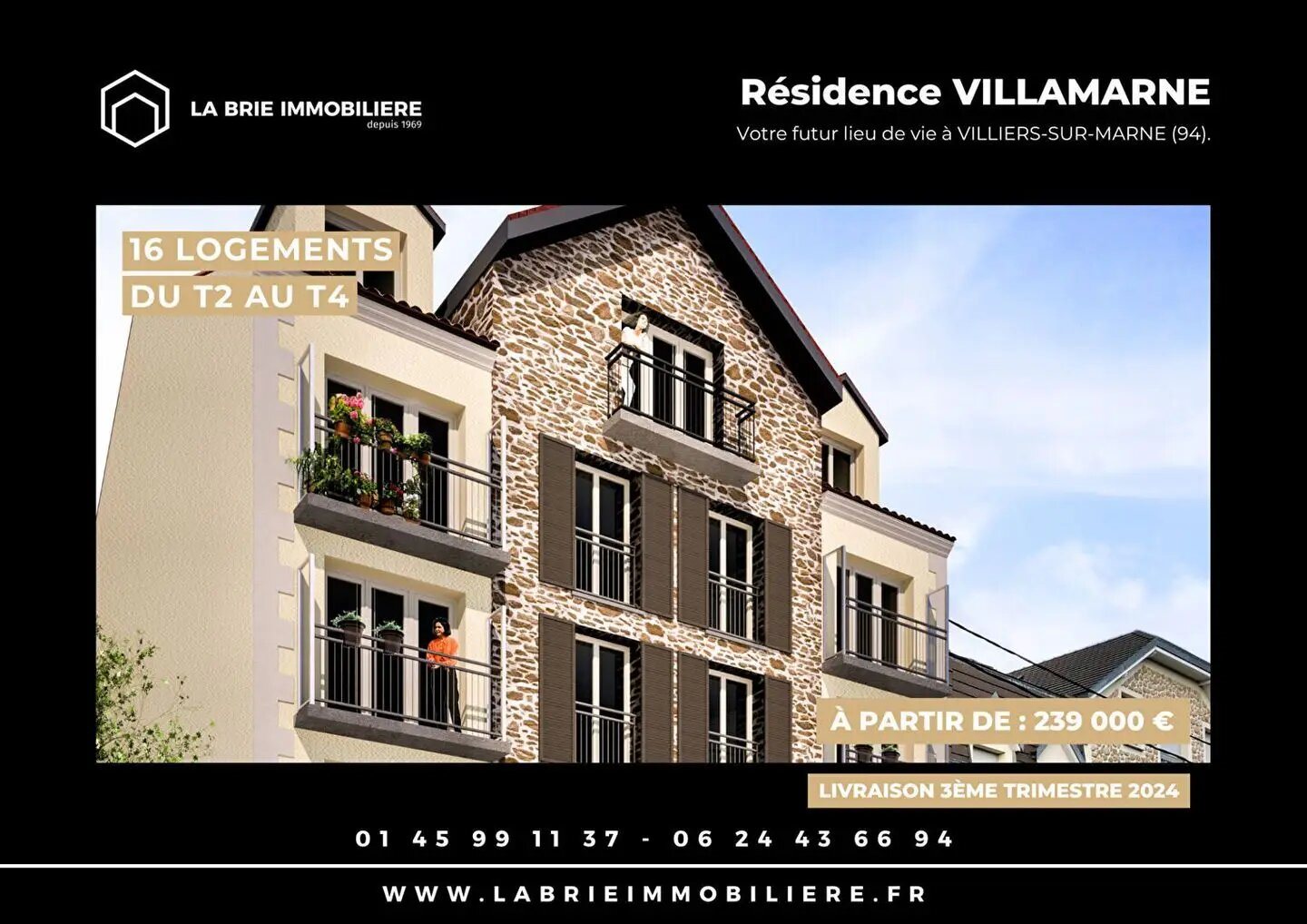 Appartement à vendre, 75m², Villiers-sur-Marne