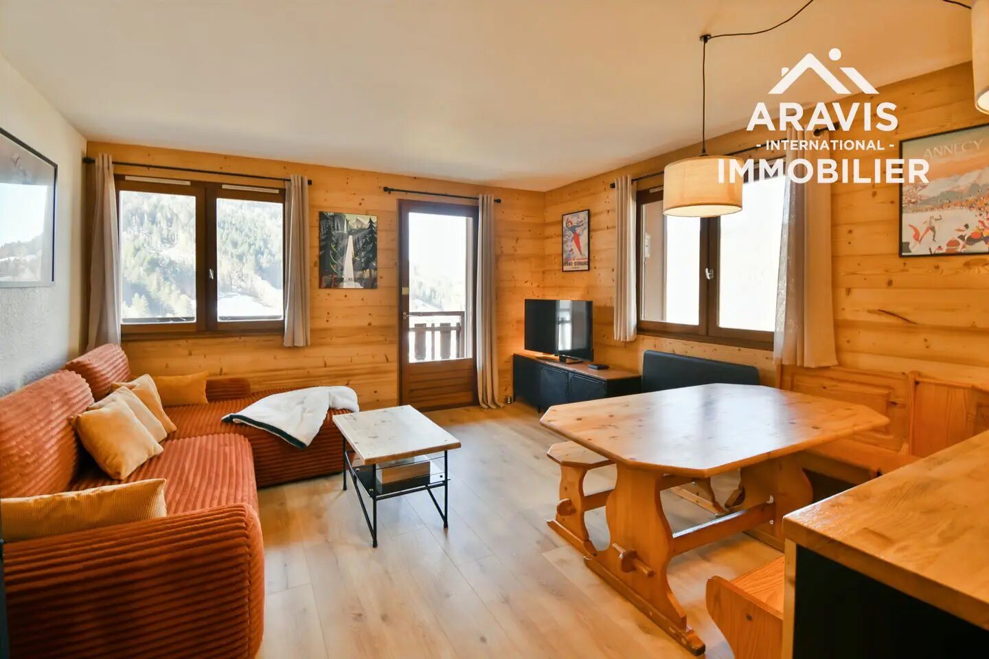 Appartement à louer, 44m², Le Grand-Bornand