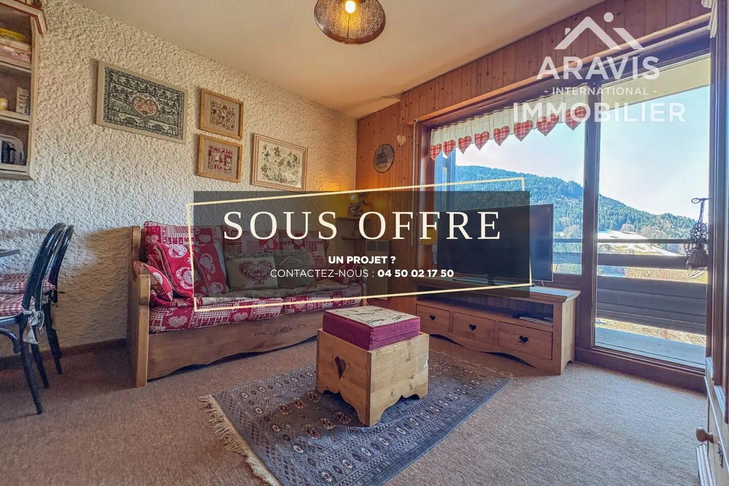 Appartement à vendre, 21m², Le Grand-Bornand