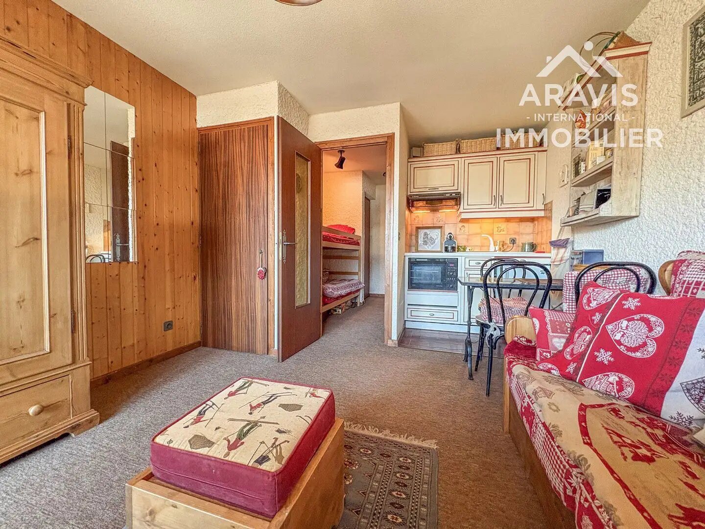 Appartement à vendre, 21m², Le Grand-Bornand