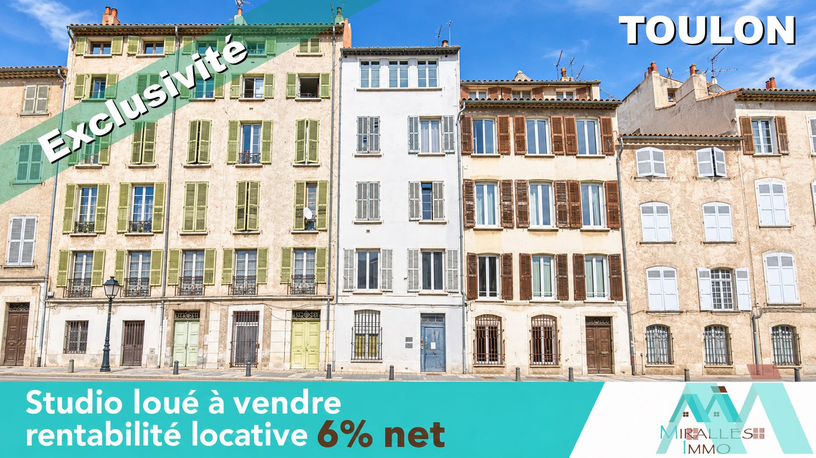 Appartement à vendre, 24m², Toulon