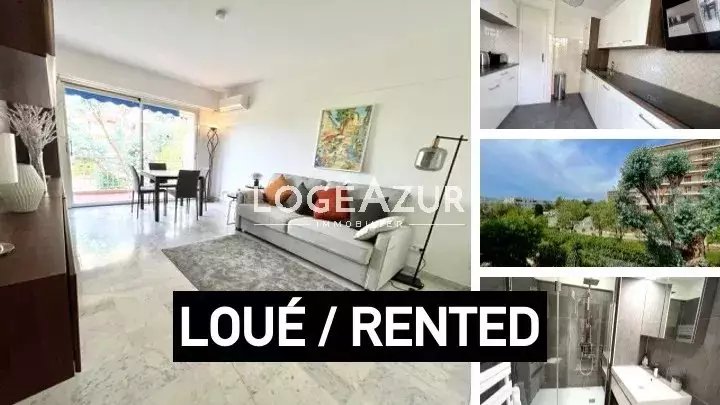 Appartement à louer, 33m², Antibes