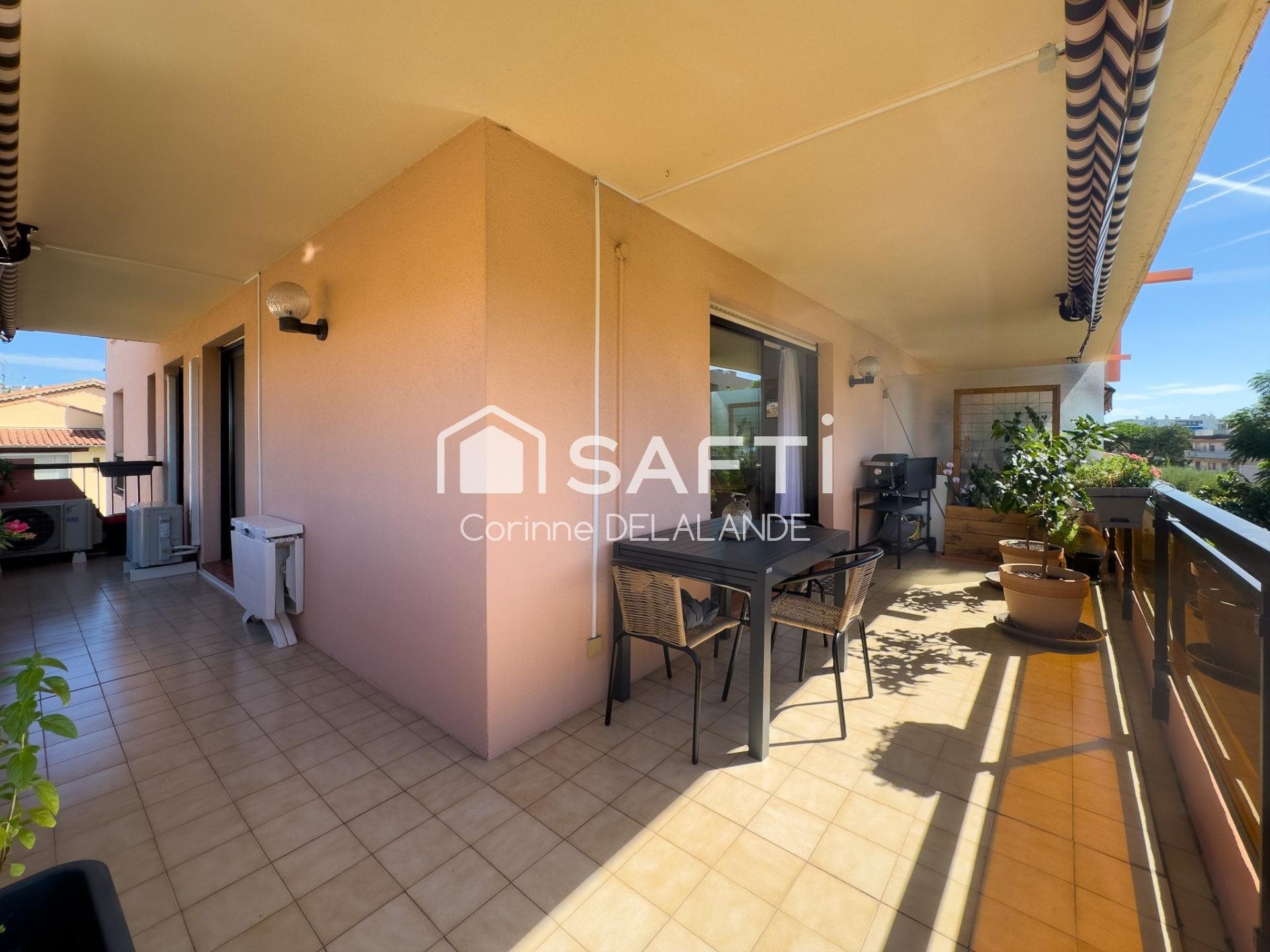 Appartement à vendre, 73m², Cagnes-sur-Mer