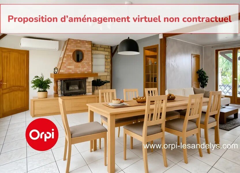 Maison à vendre, 74m², Saint-Clair-sur-Epte