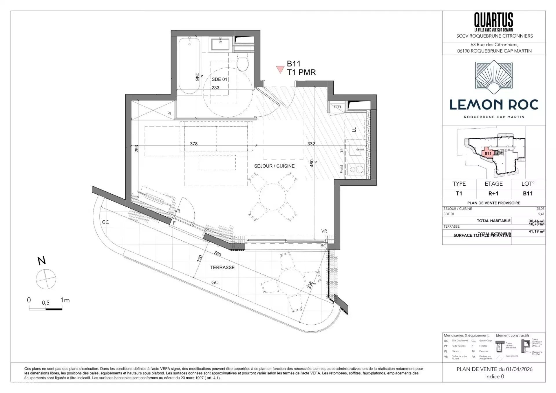 Appartement à vendre, 30m², Roquebrune-Cap-Martin