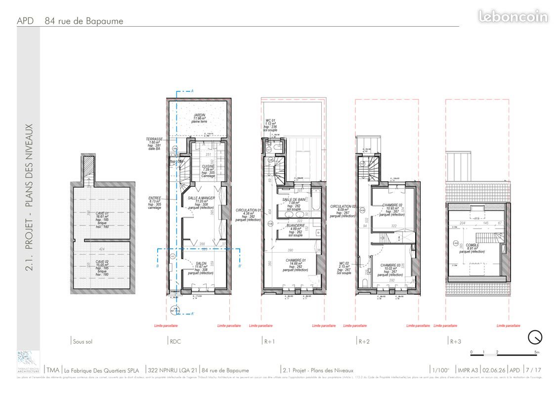 Maison à vendre, 109m², Lille