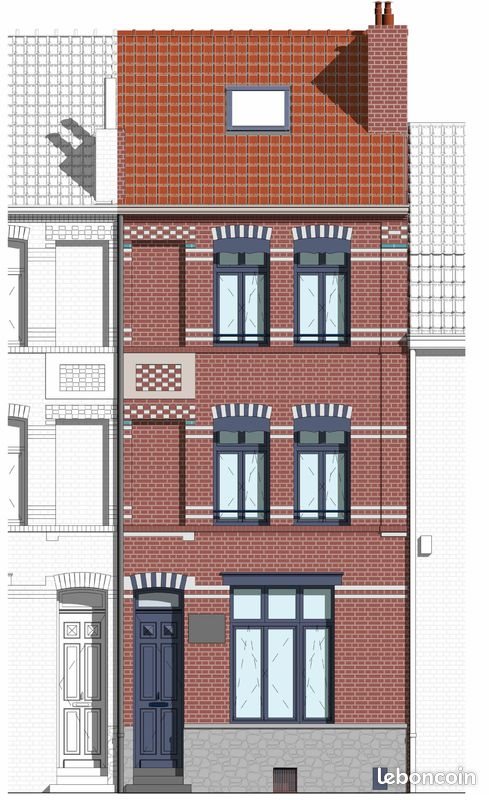 Maison à vendre, 109m², Lille