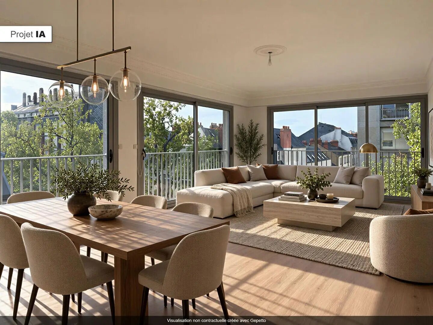 Appartement à louer, 114m², Nantes