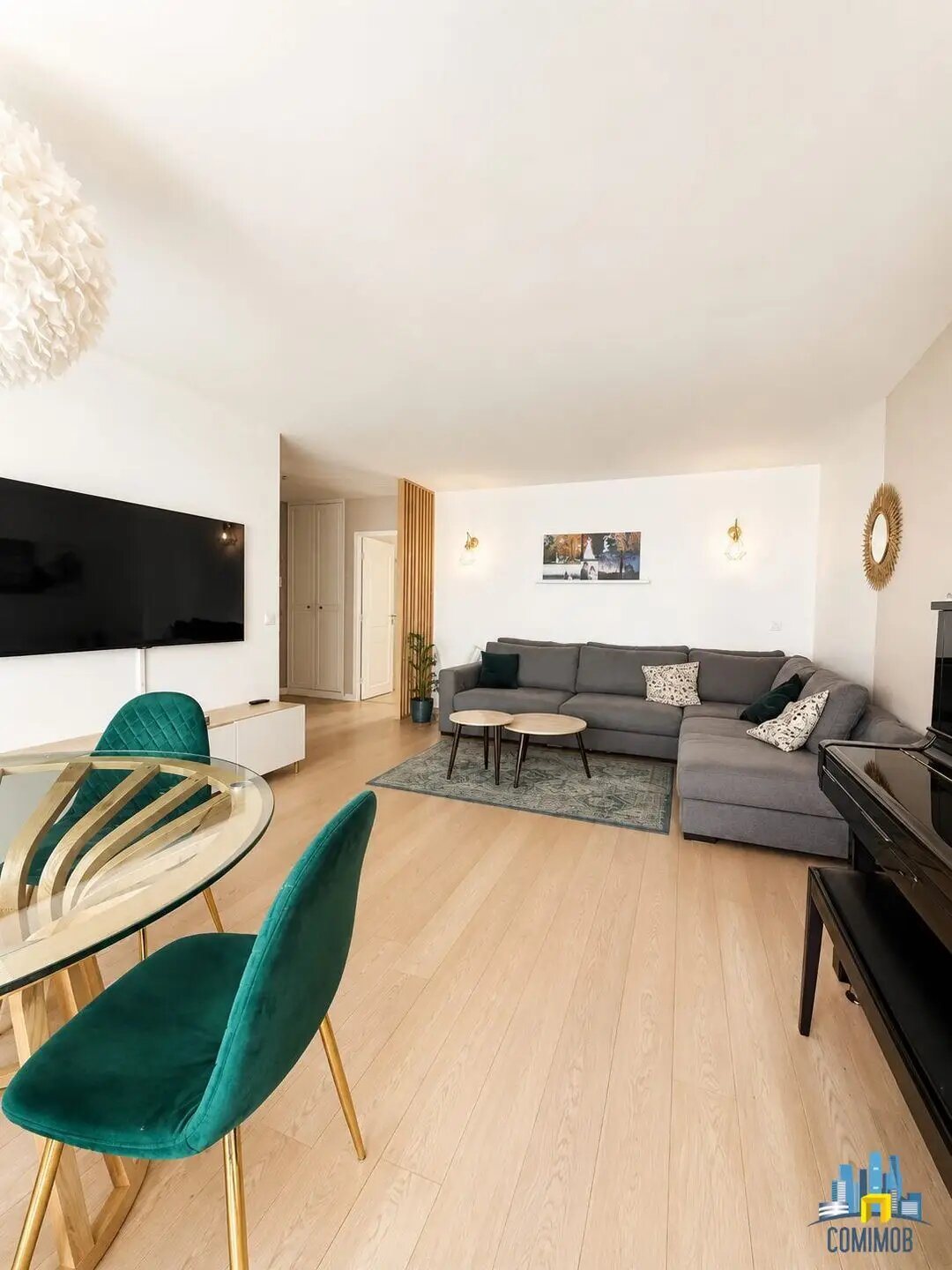 Appartement à louer, 82m², Courbevoie