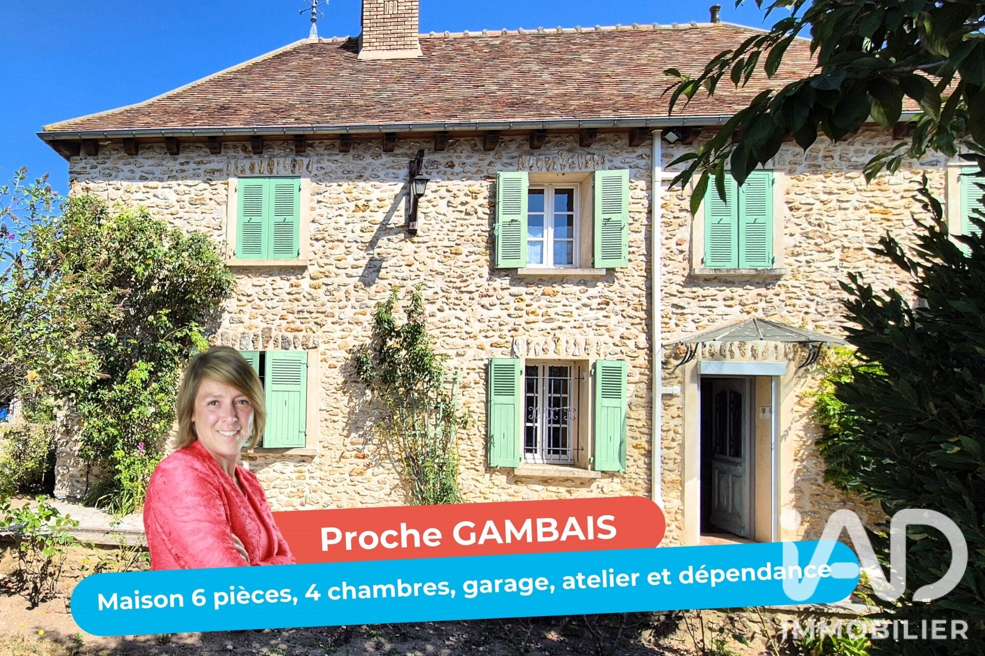 Maison à vendre, 130m², Gambais