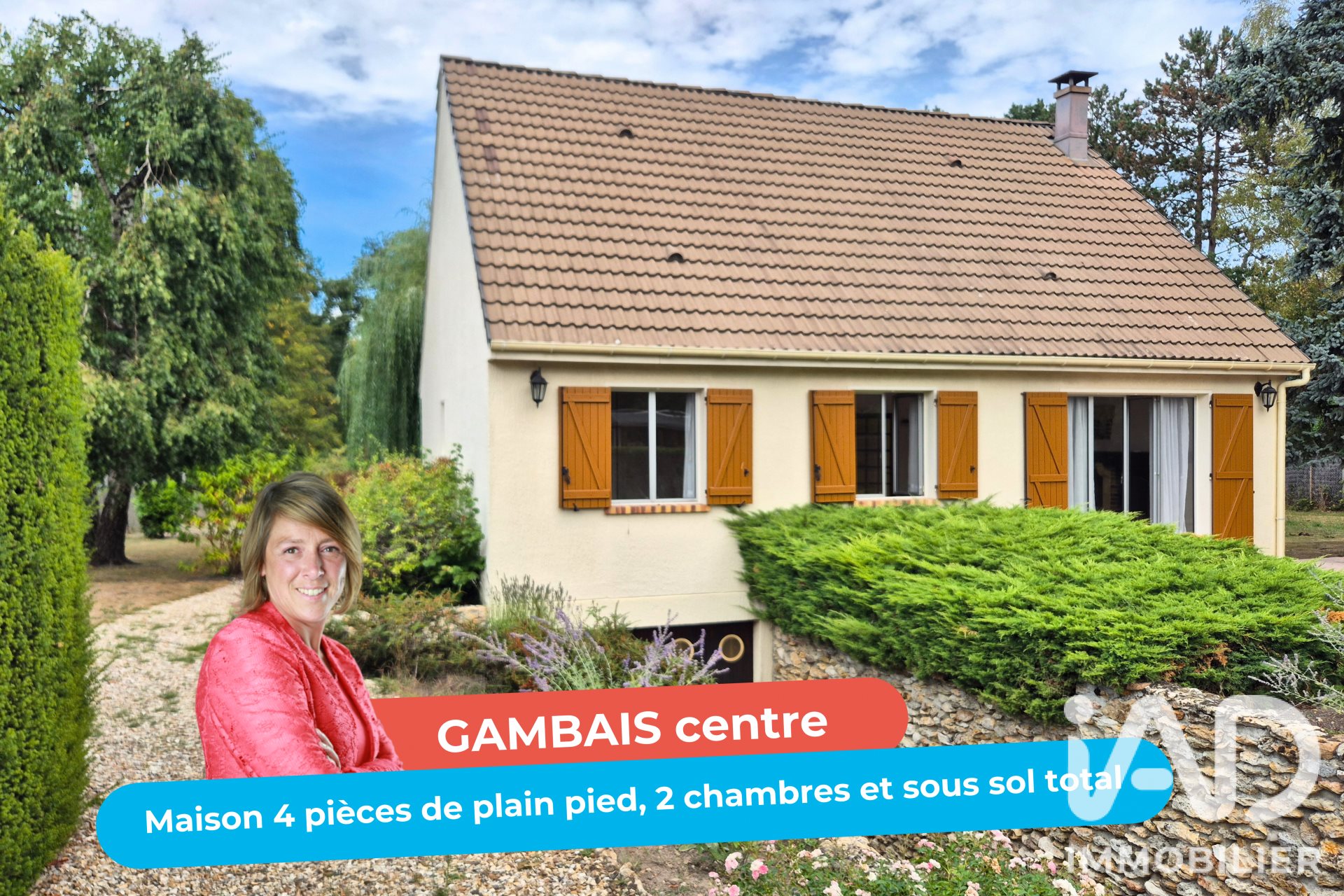 Maison à vendre, 82m², Gambais