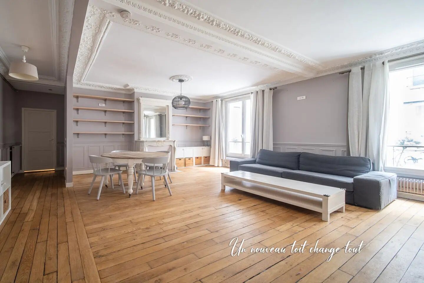Appartement à louer, 82m², Paris 20ème