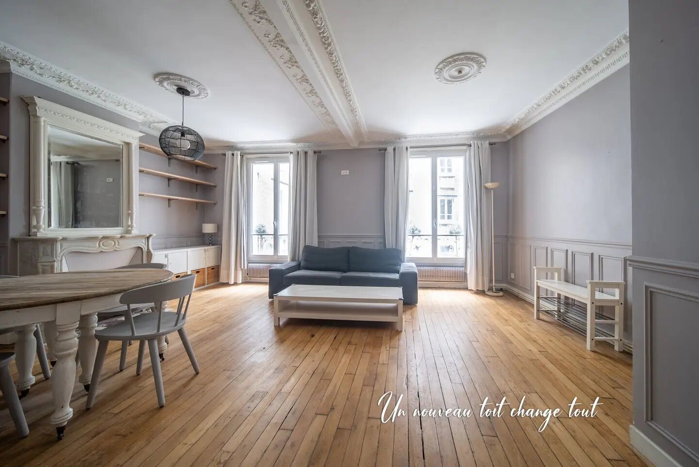 Appartement à louer, 82m², Paris 20ème