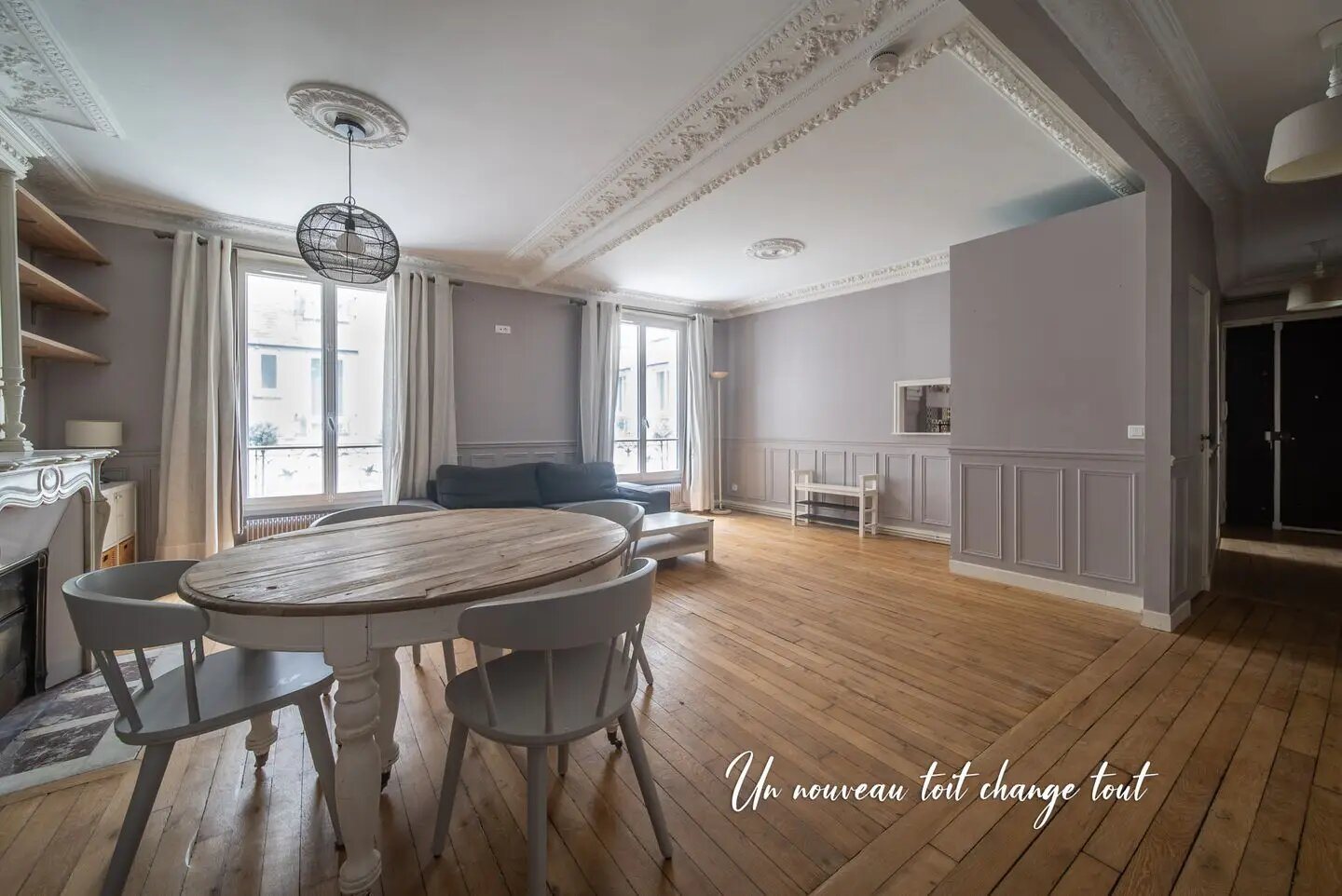 Appartement à louer, 82m², Paris 20ème