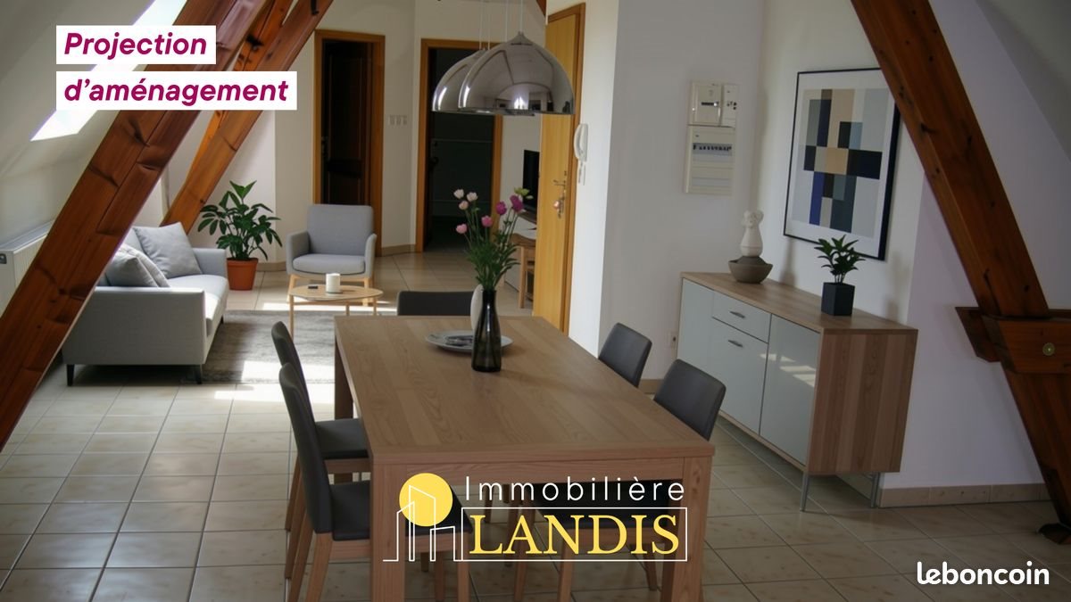 Appartement à louer, 65m², Châtenois