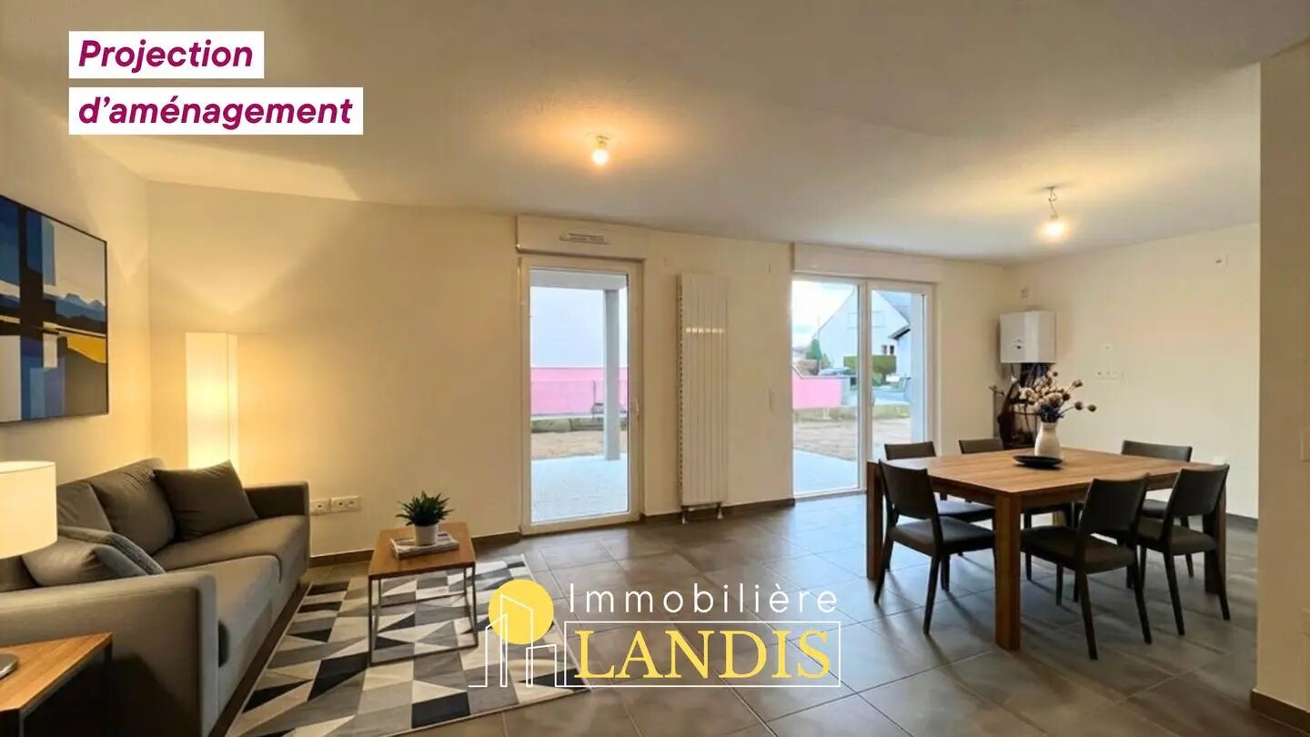 Appartement à louer, 64m², Huttenheim