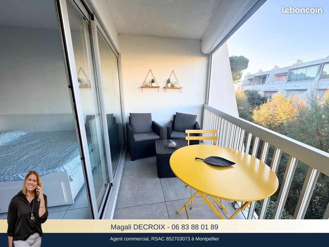 Appartement à louer, 19m², La Grande-Motte