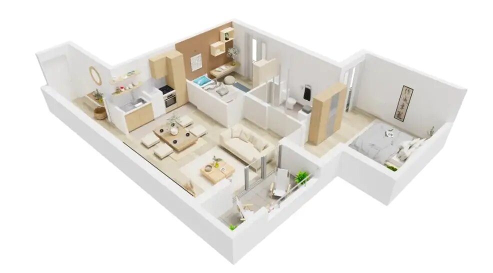 Appartement à vendre, 58m², Houilles