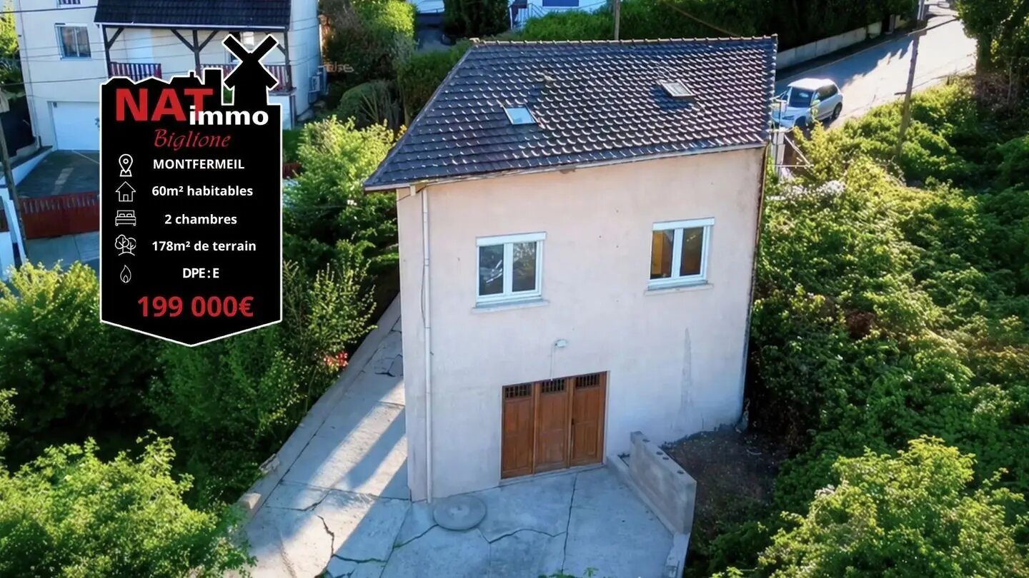 Maison à vendre, 60m², Montfermeil