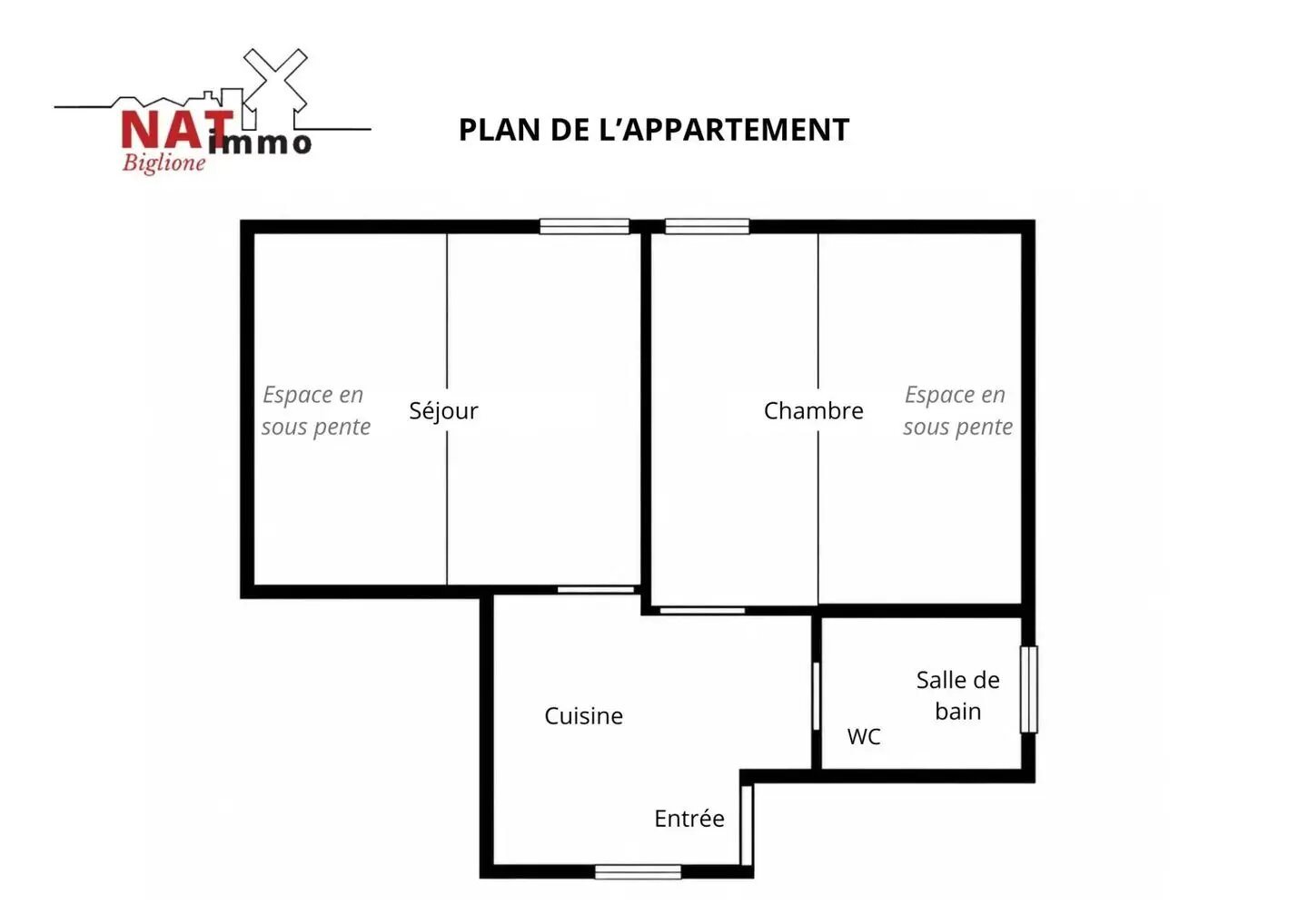 Appartement à vendre, 25m², Montfermeil