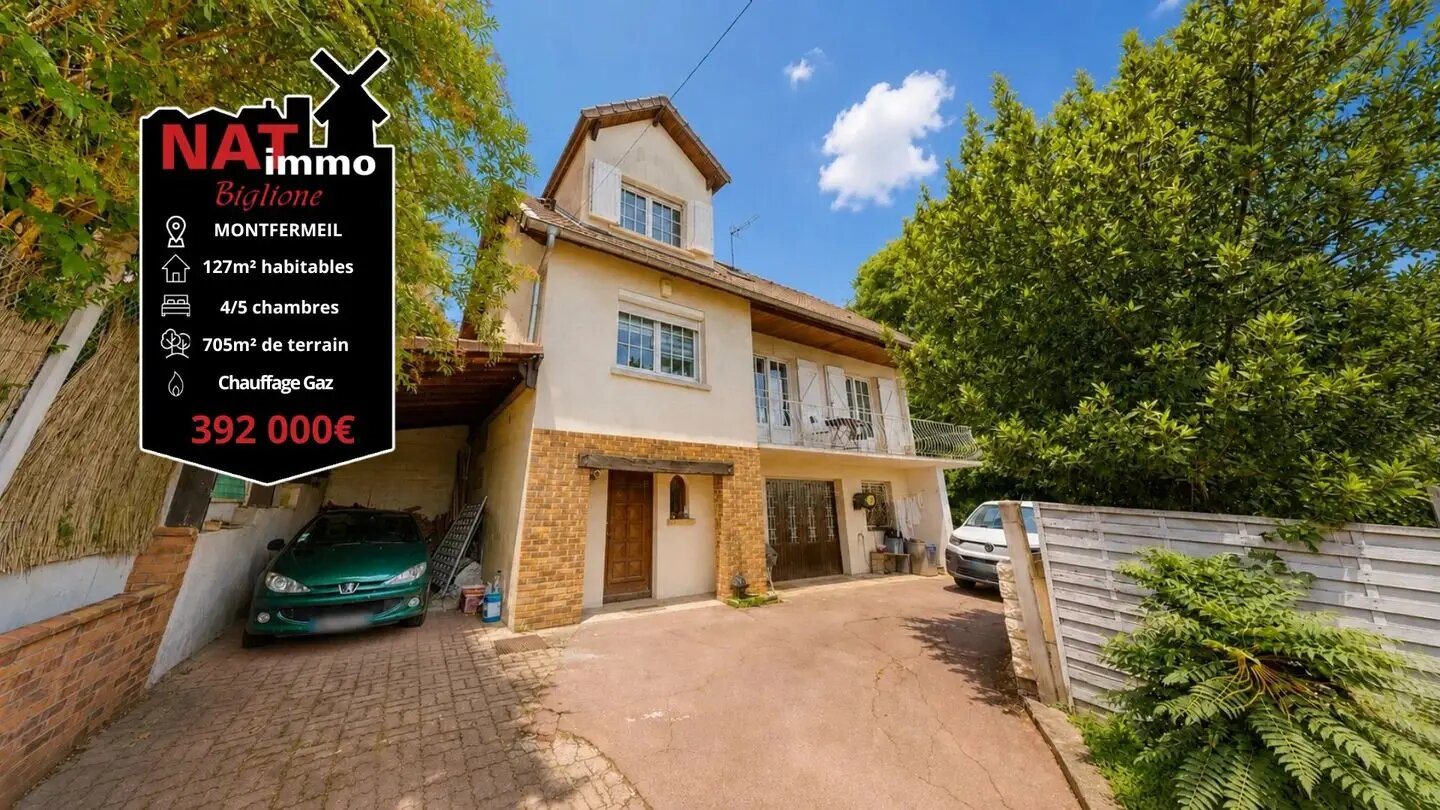 Maison à vendre, 127m², Montfermeil