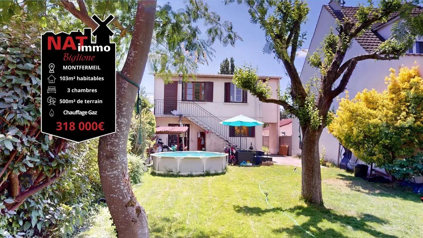 Maison à vendre, 103m², Montfermeil