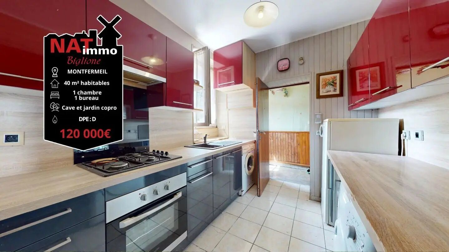 Appartement à vendre, 40m², Montfermeil