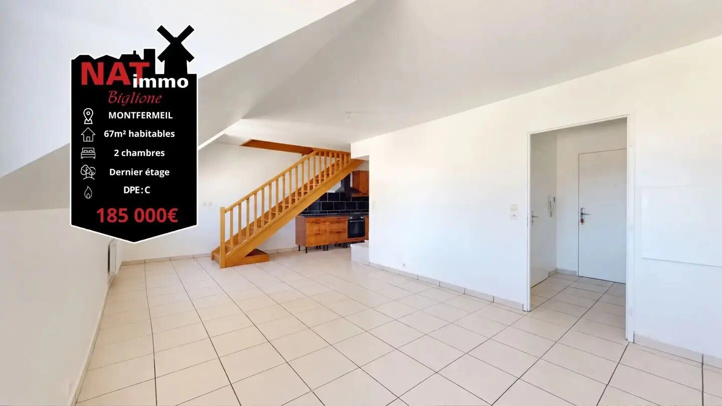 Appartement à vendre, 67m², Montfermeil