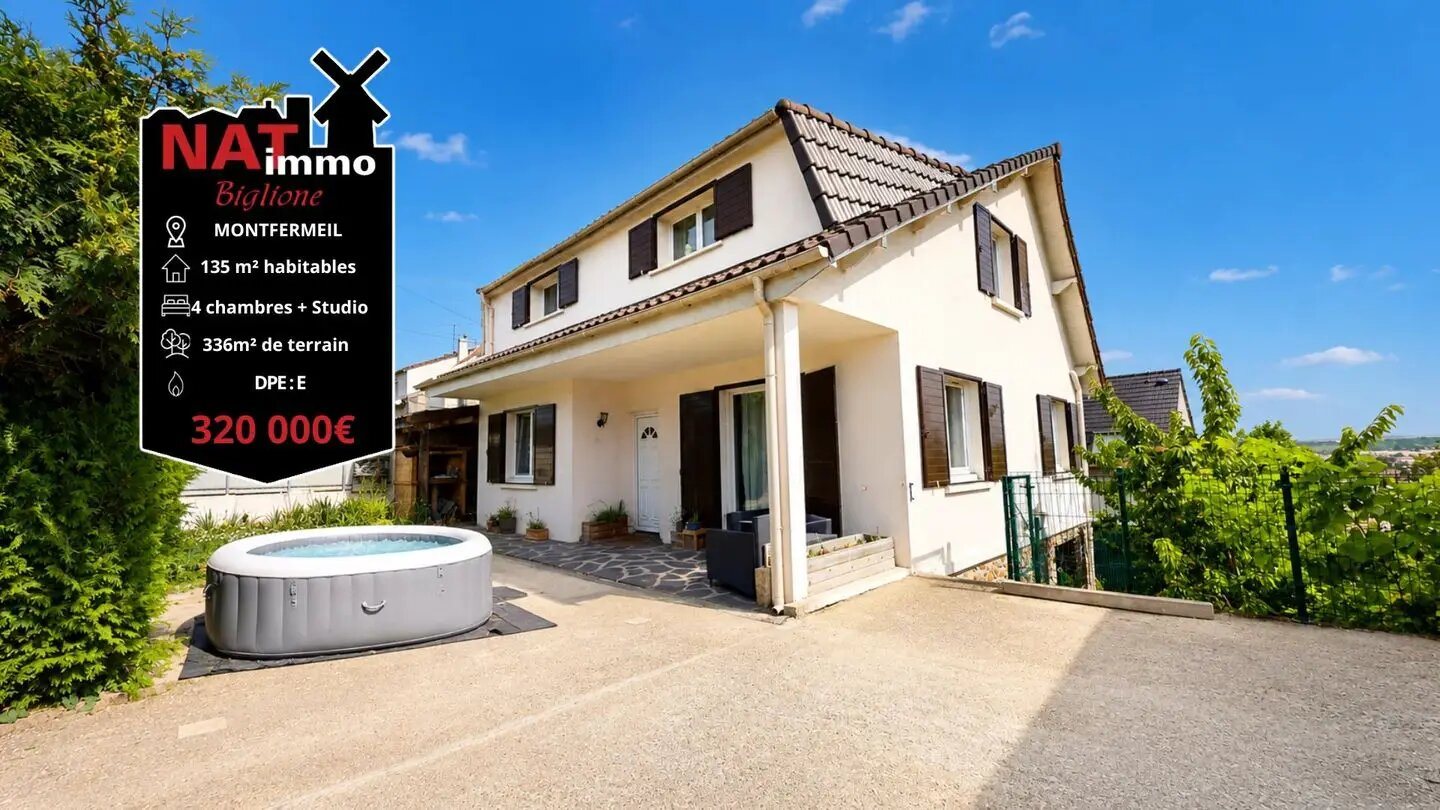 Maison à vendre, 135m², Montfermeil