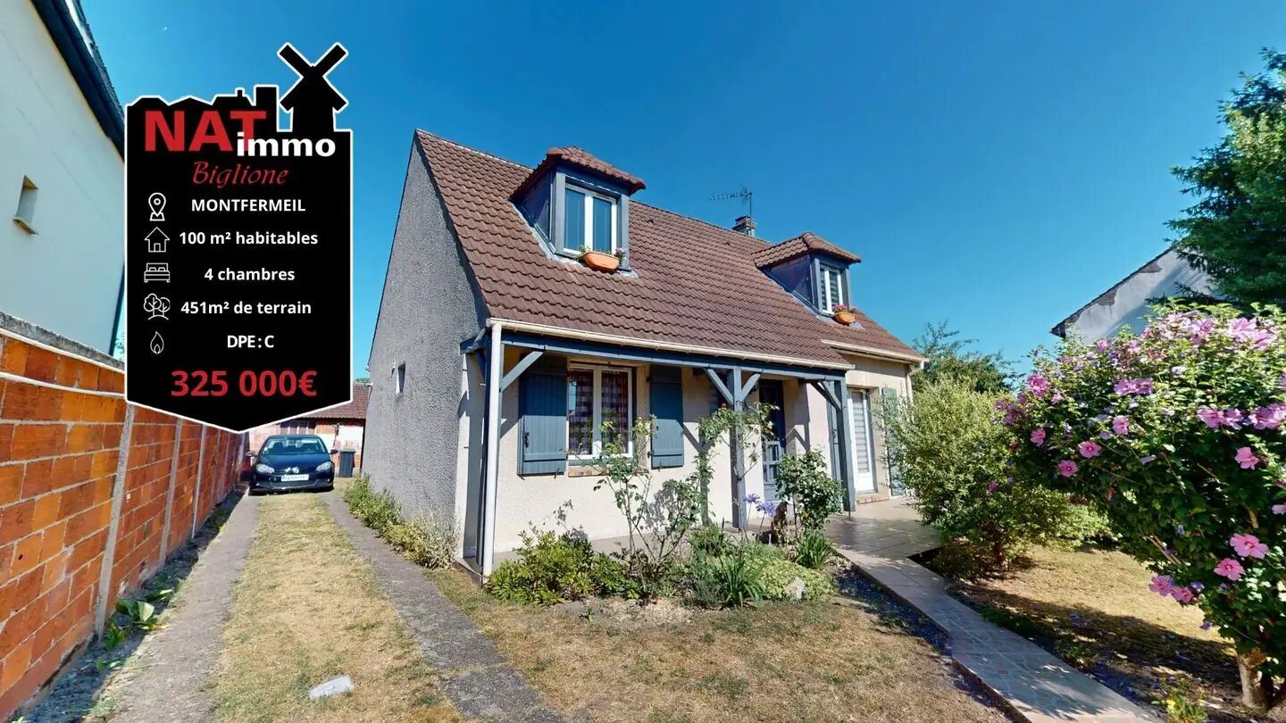 Maison à vendre, 100m², Montfermeil
