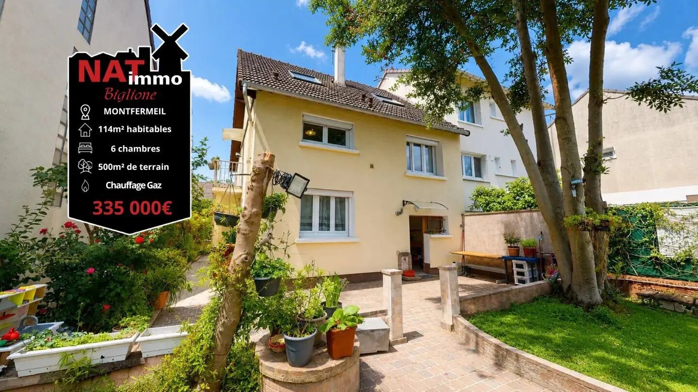 Maison à vendre, 114m², Montfermeil