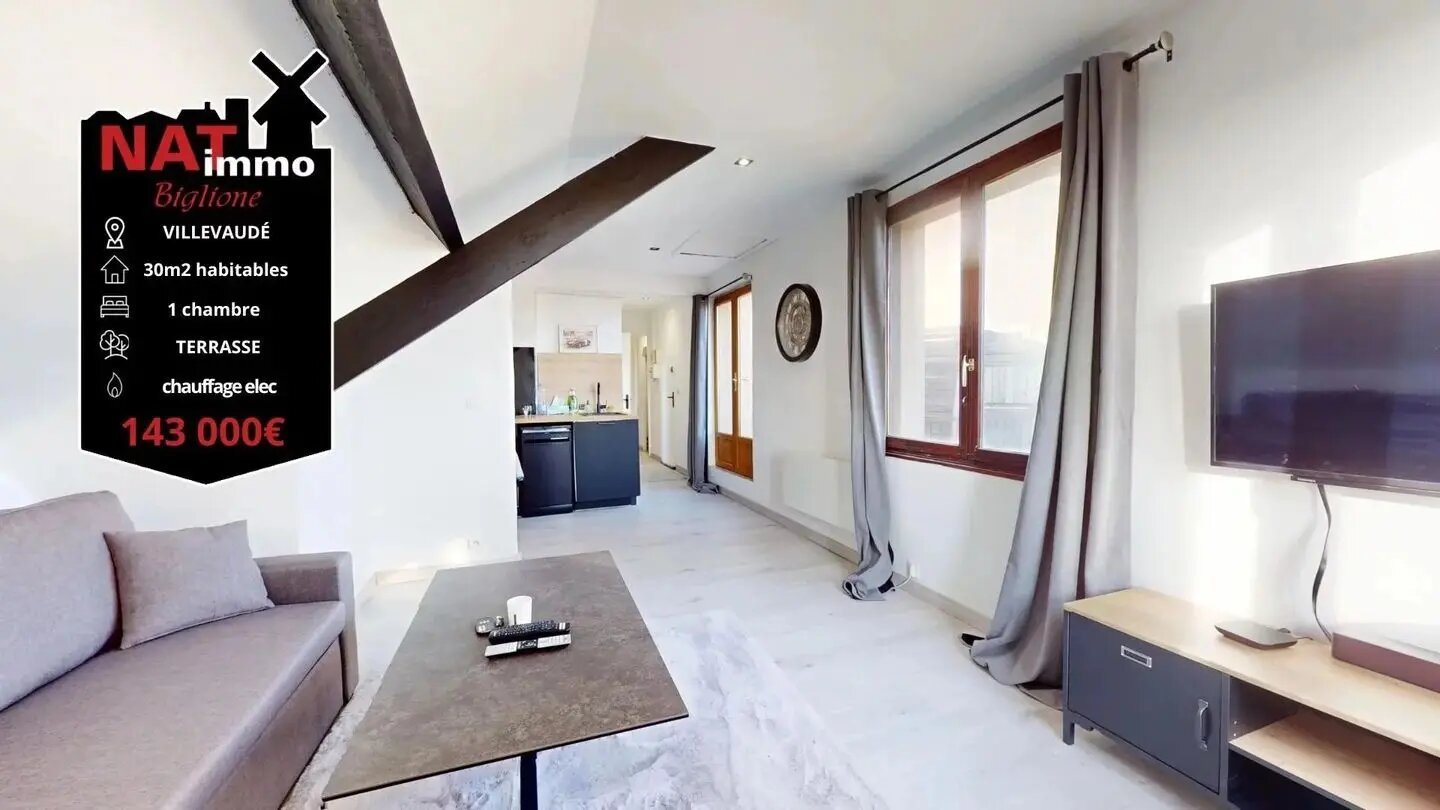 Appartement à vendre, 28m², Villevaudé