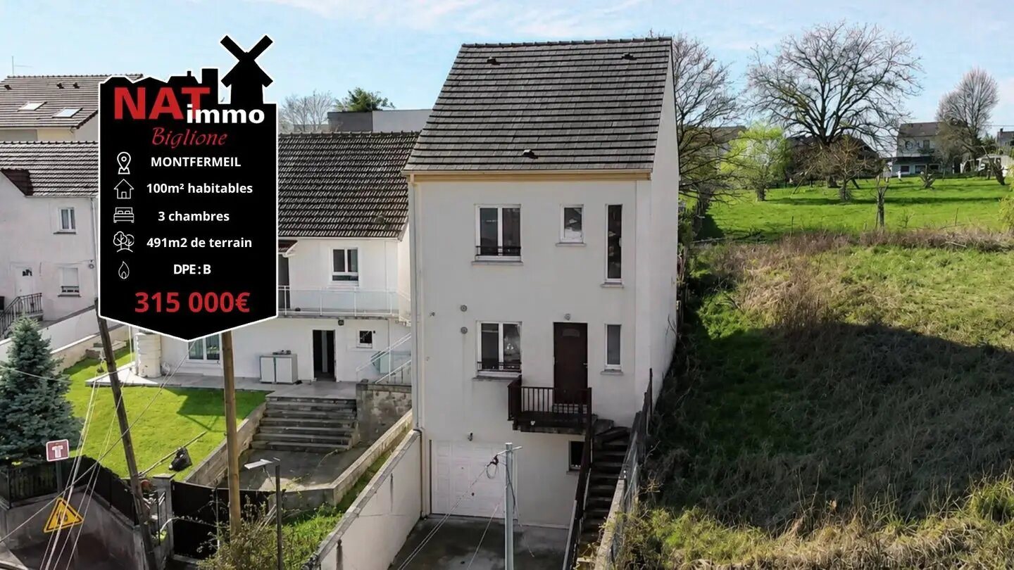 Maison à vendre, 100m², Montfermeil