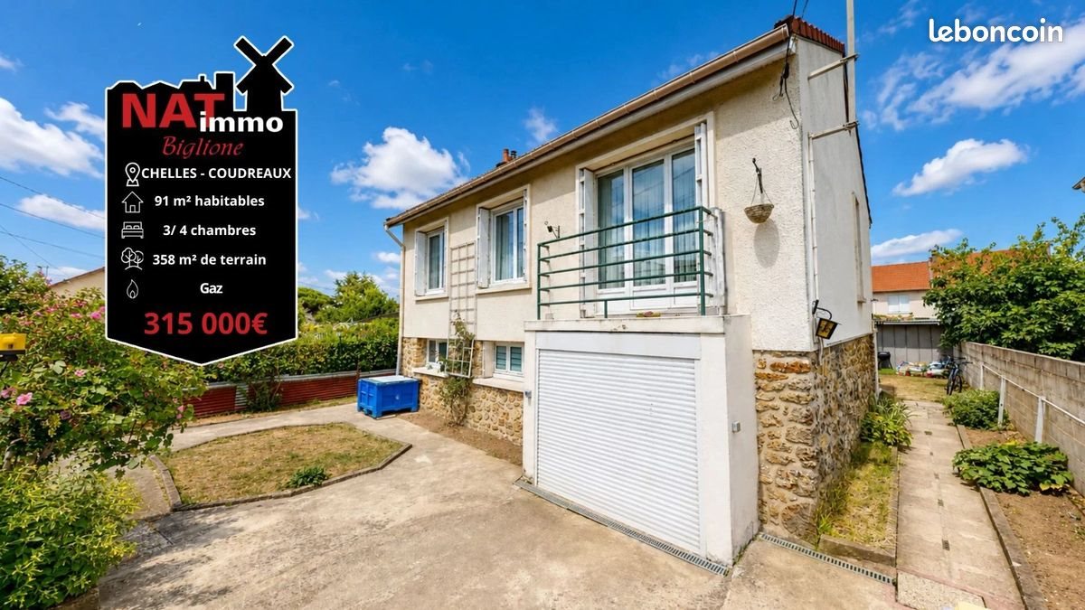 Maison à vendre, 91m², Chelles