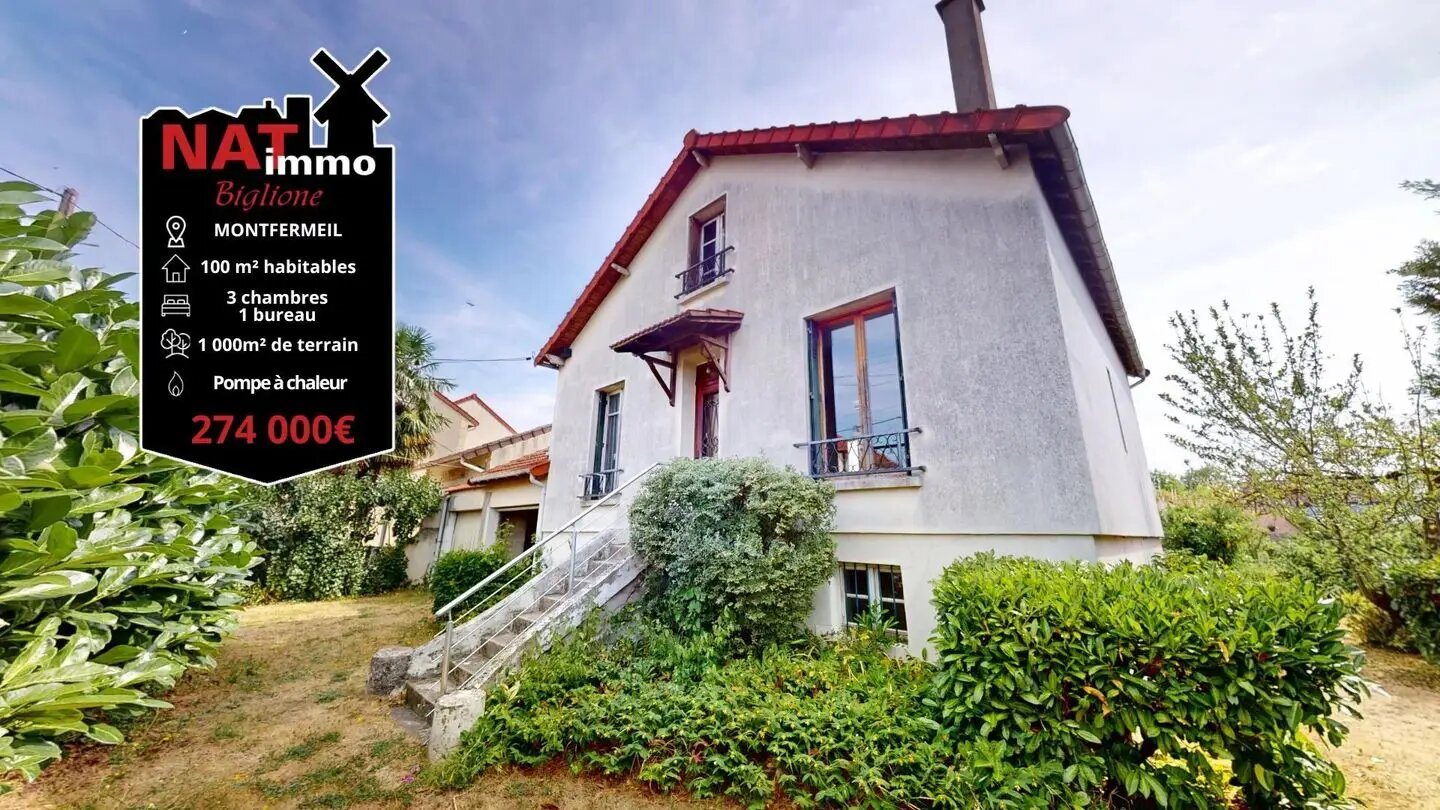 Maison à vendre, 100m², Montfermeil