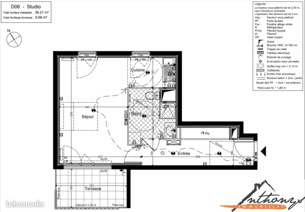 Appartement à vendre, 36m², Villemomble