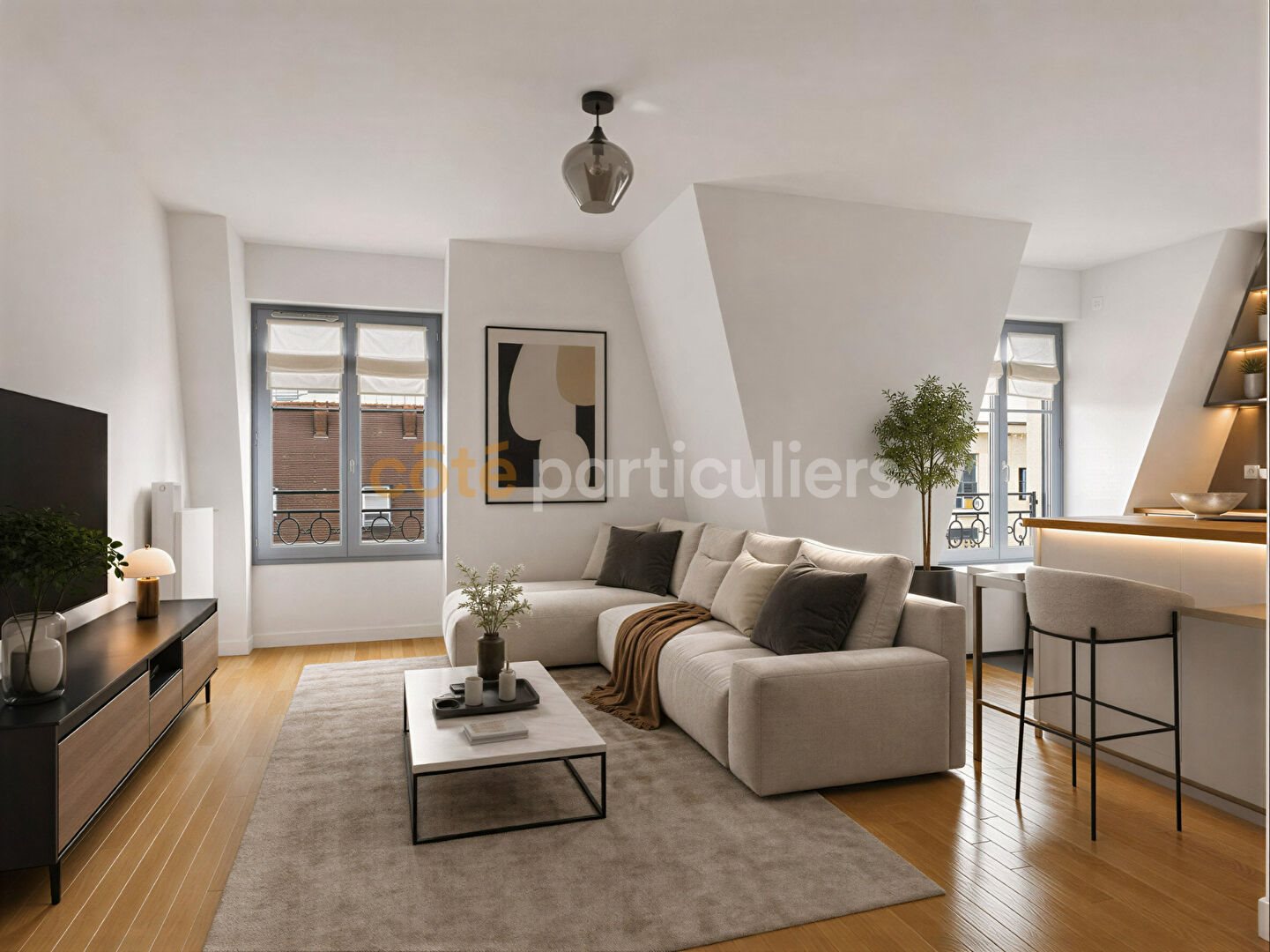 Appartement à vendre, 58m², Clamart
