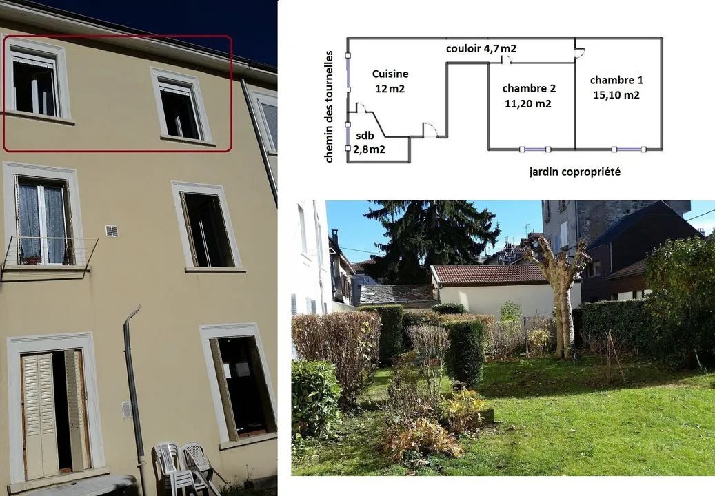 Appartement à louer, 50m², Grenoble