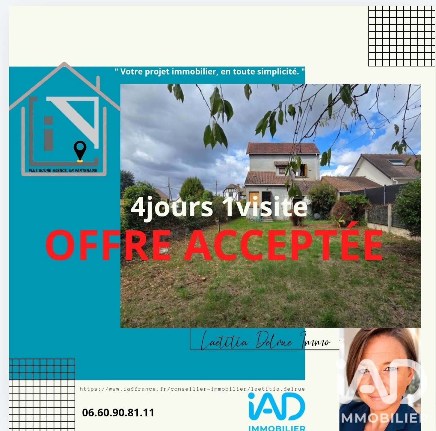 Maison à vendre, 70m², Anet
