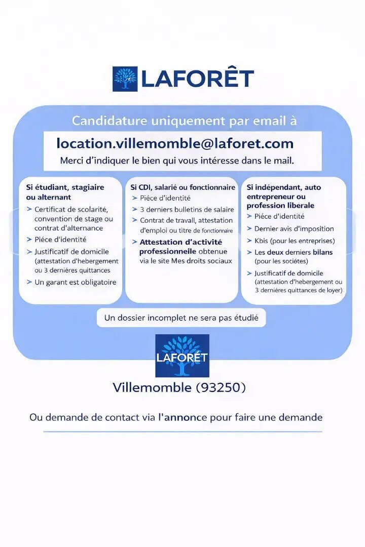 Appartement à louer, 79m², Bobigny
