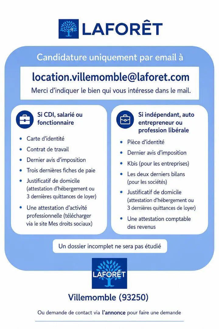 Appartement à louer, 82m², Bagnolet