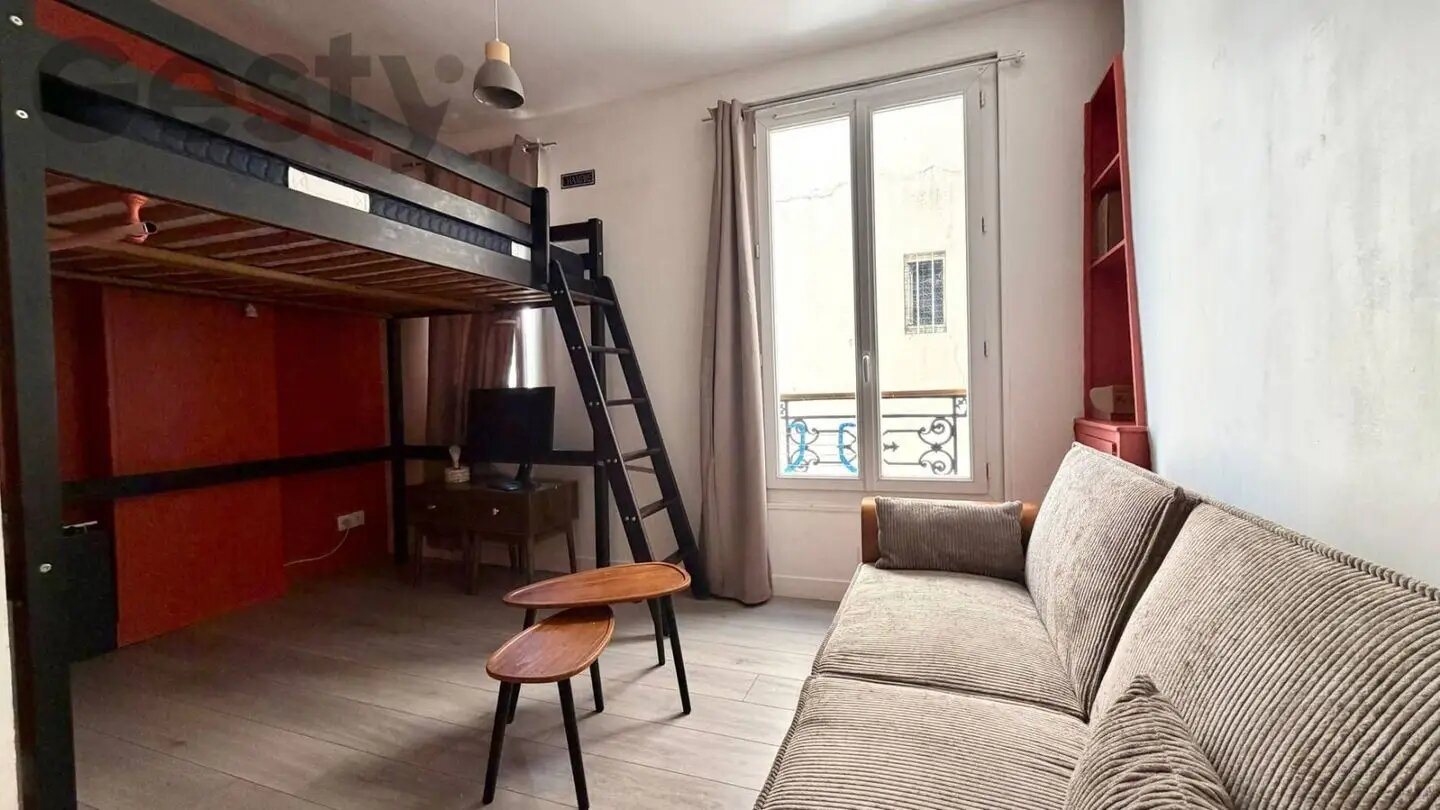 Appartement à louer, 16m², Paris 18ème