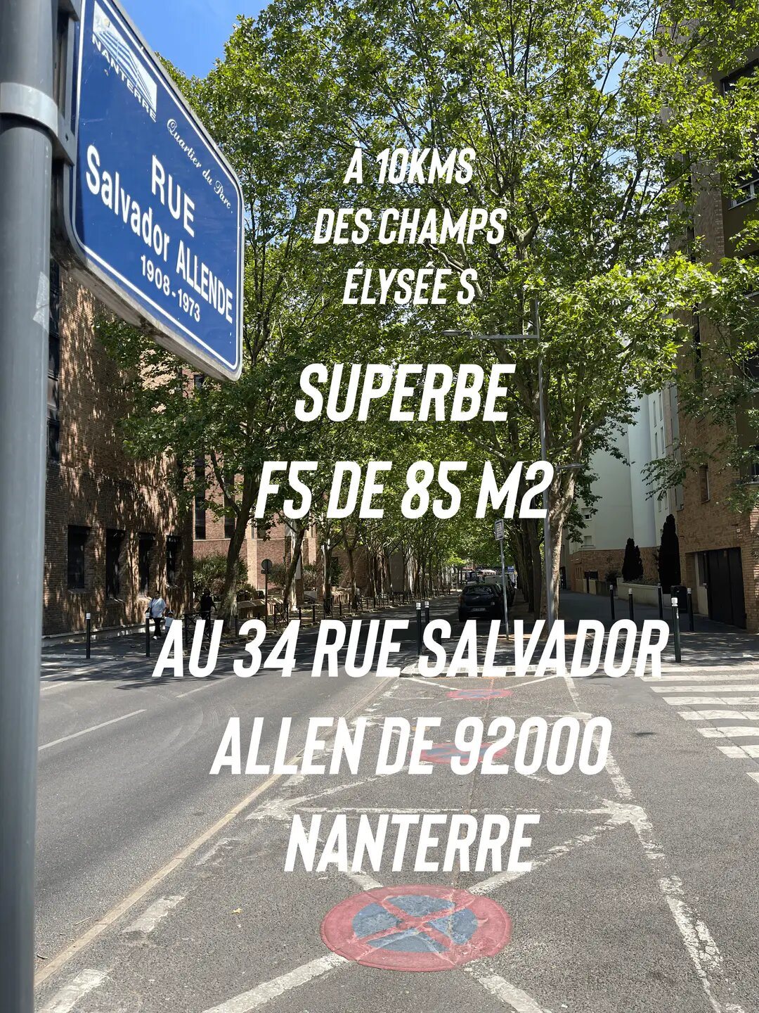 Appartement à vendre, 85m², Nanterre