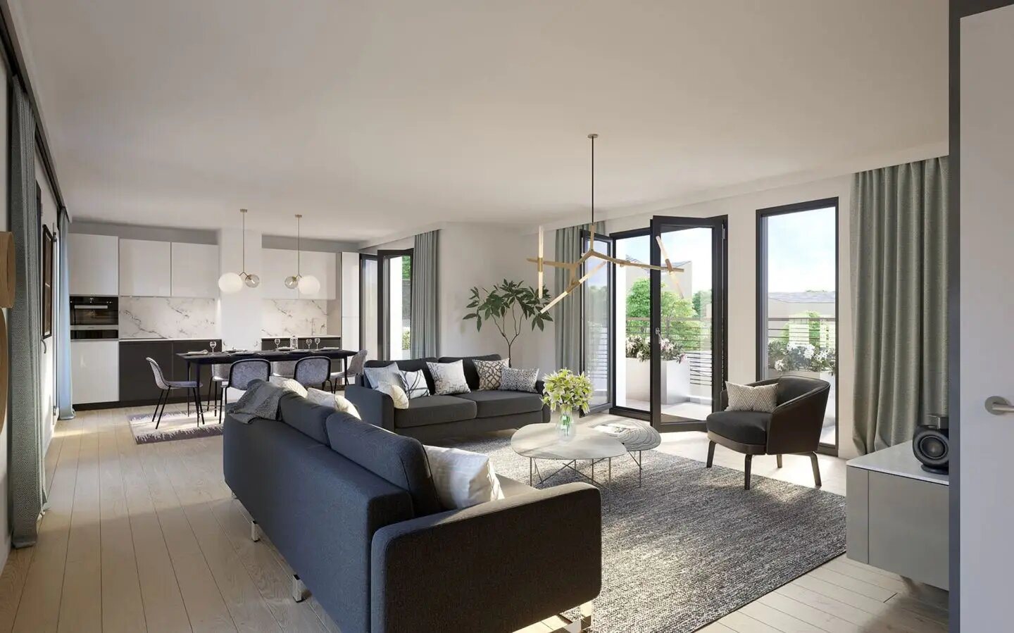 Appartement à vendre, 62m², Saint-Cloud