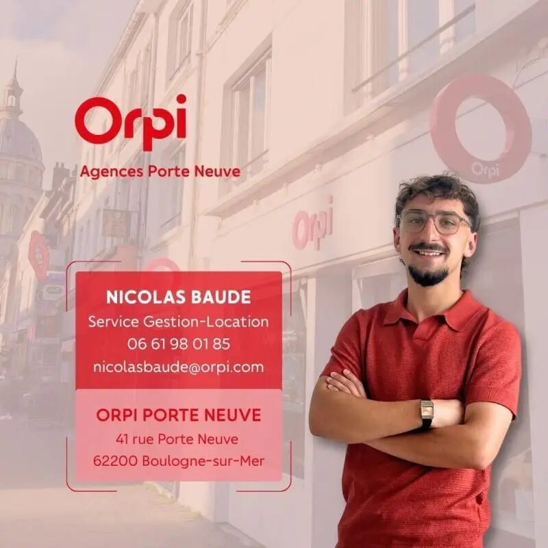 Appartement à louer, 46m², Boulogne-sur-Mer