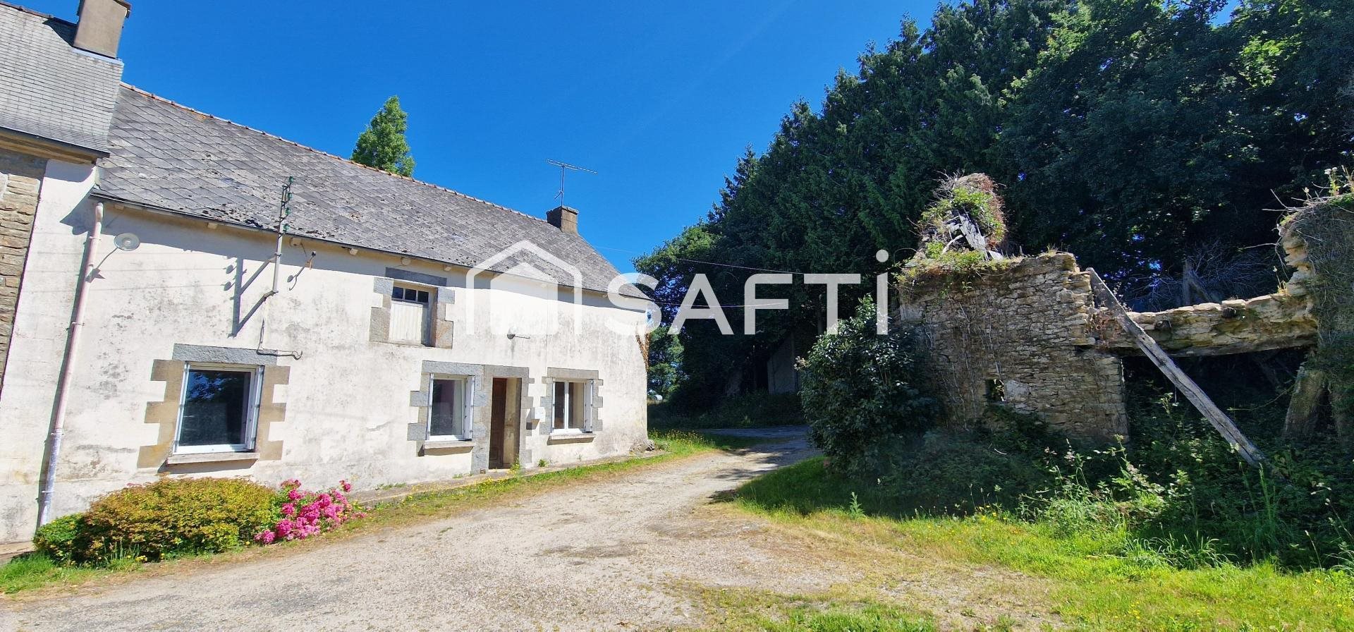Maison à vendre, 61m², Plessala